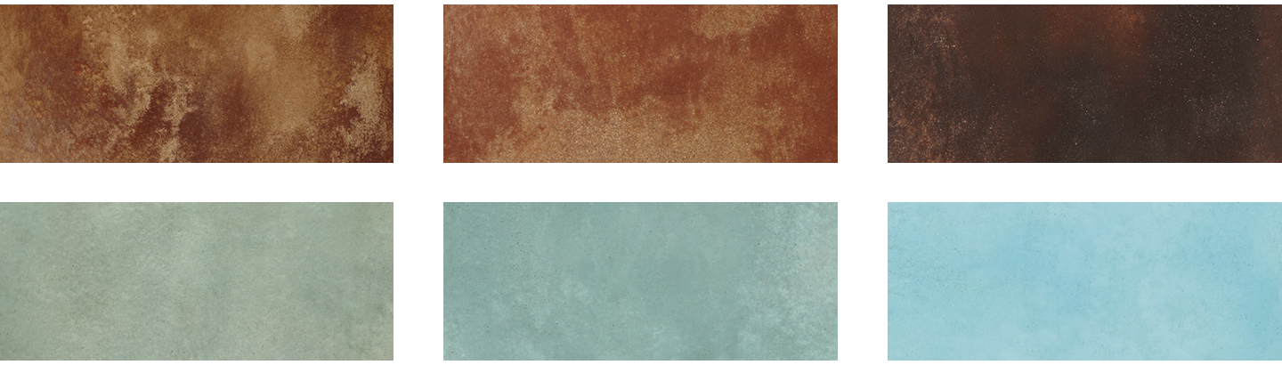 Colores de Pavimento Acidificado